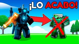 El Nuevo ASTRO UPGRADED TITAN CAMERMAN ACABÓ con el GREEN LASER... 😞 | Toilet tower defense Roblox