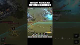 Warpath 10.1 - Wings of Wanderlust tactical skill explained #military #aceshooter #gaming #warpath