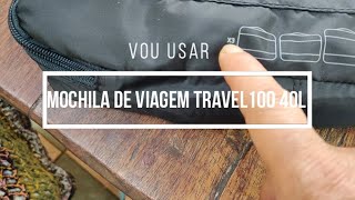 Unboxing Organizador Mochilas X3,Doleira e Cadeado Espiral TSA FORCLAZ