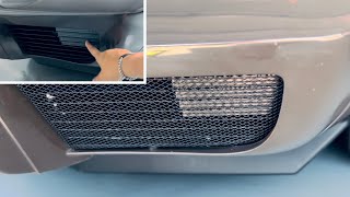 Custom mesh grill