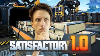 🔴 Продвинутая сталь и вторая фаза лифта в Satisfactory 1.0!