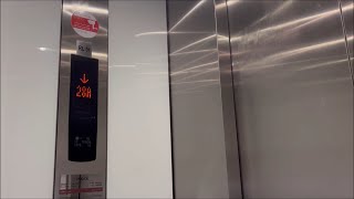 4x Mitsubishi Residential Shuttle Elevators @ The Index, DIFC, Dubai, UAE