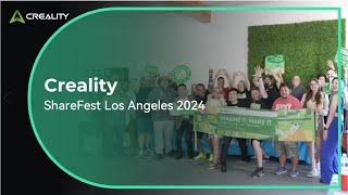 Creality ShareFest Los Angeles 2024---So Happy to See You! #3d #3dprinting #creality #fyp #tech