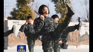 Chinese SWAT policewomen have the toughest trainings.