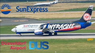 Eintracht SunExpress 737-800 Landing @ Düsseldorf Airport