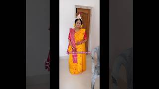 misti bride..... Haldi makeup..... Done by me....... kemon hoyeche janio sobai...#shorts