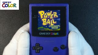 Power Ball - Monsters Quest (Demo) Nintendo Game Boy Color Handheld Gameplay