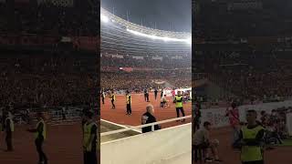 Jakmania (curva nord persija) di GBK jkt #persija #gbk #timnasindonesia #ultras #ultrasgaruda