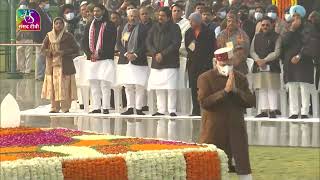 Prime Minister Modi pays floral tributes to former PM Atal Bihari Vajpayee on his birth anniversary