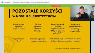 Subscription commerce Ekomercyjnie.pl webinar