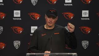 Oregon State Football Interview: Trent Bray (9/21/24)