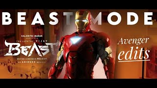 Beast Mode - Official Song(Telugu) | Beast | Iron Man | Avengers | Marvel Studios | @venger Edits