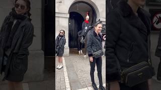 King’s Guard Horses 🌹🌷💕 #royalhorseguard #horse #tourist #viralvideo #london #short