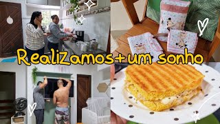 REALIZAMOS + UM SONHO | FAMÍLIA REUNIDA | RECEITA DE PÃO DE CUZCUZ | RECEBIDOS | 1 MÊS PÓS PARTO