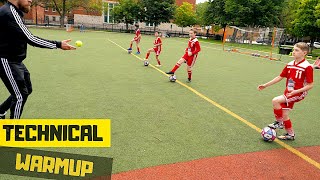 Technical Warmup for U11 Players ⚽