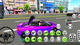 fastest car in 3d driving class || 3d driving class school || #cargames #carwalagames #carracing