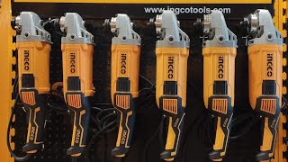 INGCO 4" ANGLE GRINDER AG750282, 7 PCS HOLE-SAW SET AKHS702 INGCO @housewrench +923200849900