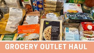 GROCERY HAUL FROM THE NEW GROCERY OUTLET!!