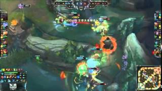 M3 Raphael Azir VS EP Dade Leblanc Game 2 Highlights   2015 Spring LPL W11D1