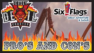 Jersey Devil Coaster's Pros and Cons - RMC Raptor (Six Flags Great Adventure - Jackson, NJ)