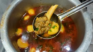 एक बार ऐसा आलू गोश्त बनाकर तो देखिए 2 रोटी की जगह 4 रोटियां खा जायेंगे | Aloo gosht recipe