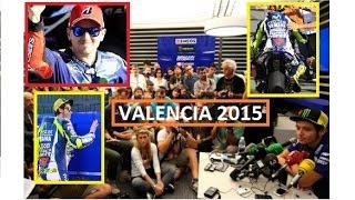 2015 VALENCIA MOTO GP - Full Race ROSSI SLAMS HONDA [EXCLUSIVE]