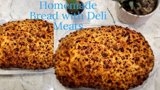 What to do with leftover deli meats-Homemade Bread #delicious #homemadebread #food #foryou #homemade