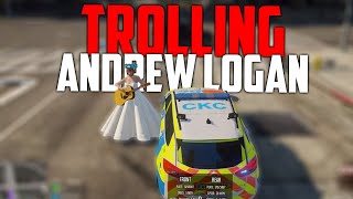 TROLLING ANDREW LOGAN'S CRIME SCENE! (GTA RP)