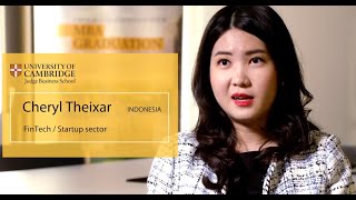 A Fintech career with an MBA from Cambridge - Cheryl Theixar, Indonesia