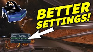 ELITE Dangerous in a PIMAX 8KX // Refining settings!