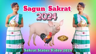 SAGUN SAKRAT SANTALI STATUS VIDEO 2024||SANTALI SAKRAT STATUS VIDEO 2024//NEW SANTALI STATUS VIDEO