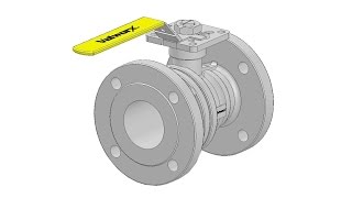 Valworx Stainless ANSI 150# Flanged Ball Valves