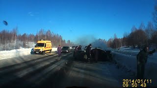 Смертельное ДТП в Кемеровской области 11.01.2015 г.