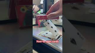 How to magical OPEN cards #viral_video #magical #cardtechnique