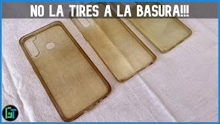 📱📱Revive esa Funda Amarillenta de tu Telefono😱✅ Muy Facil