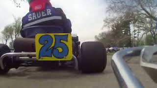 2023 Brodhead - Spring Vintage Kart Race #1 Onboard