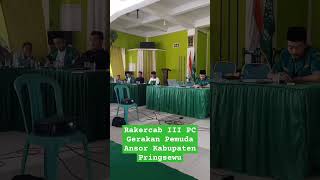 #viral Rakercab III PC Gerakan Pemuda Ansor Kabupaten Pringsewu