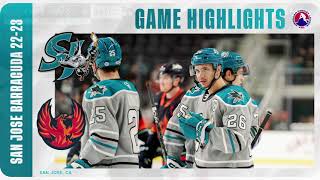 Firebirds vs. Barracuda 12/30/22 | AHL Highlights