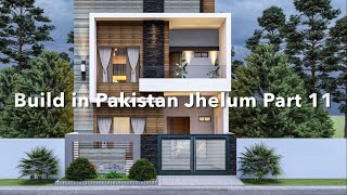 Building My Home In Pakistan Part 11  Jhelum  Citi Housing II 2023 5 Marla Plot Grand Design