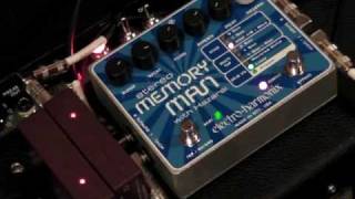 Two Buddha Machines (2.0) vs. EHX Stereo Memory Man with Hazarai