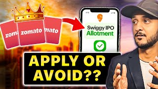 WHY SWIGGY IPO IS CHEAPER THAN ZOMATO | WHICH ONE IS BEST? | BANIYAGAINS