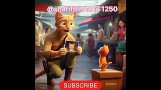 Cat and kitten at airport✈️🛩️🛫#shorts#subscribe