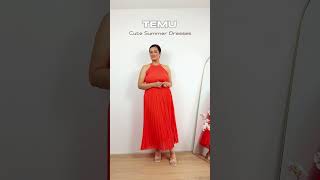 Cute Holiday Summer Dresses from TEMU