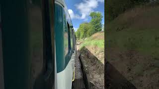 41001 departing Oakworth during KWVR Diesel Gala 2019.