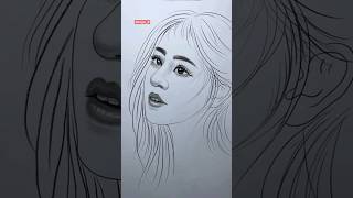 || Hair Drawing 🌟|| #shorts #ytshorts #painting #pencildrawing #sketch