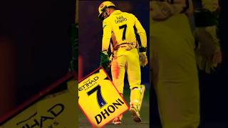 MS Dhoni's jersey for IPL 2024