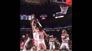 Anfernee Simons Missed Huge Layup To Take The Lead Wizards Vs Trail Blazers Highlights Scripted NBA