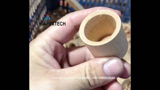 Wood Caps Making Machine, Bottles Wood Cover CNC Machine