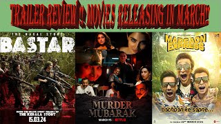 TRAILER REVIEW !! MADGAON EXPRESS !! MURDER EXPRESS !! BASTAR : NAKSAL STORY !!