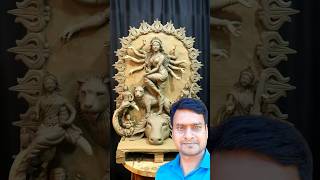 Durga murti making new design #shorts #viralvideo #youtubeshorts #trendingshorts #art